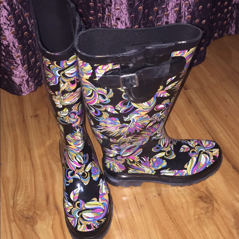 Target Colorful Rainboot